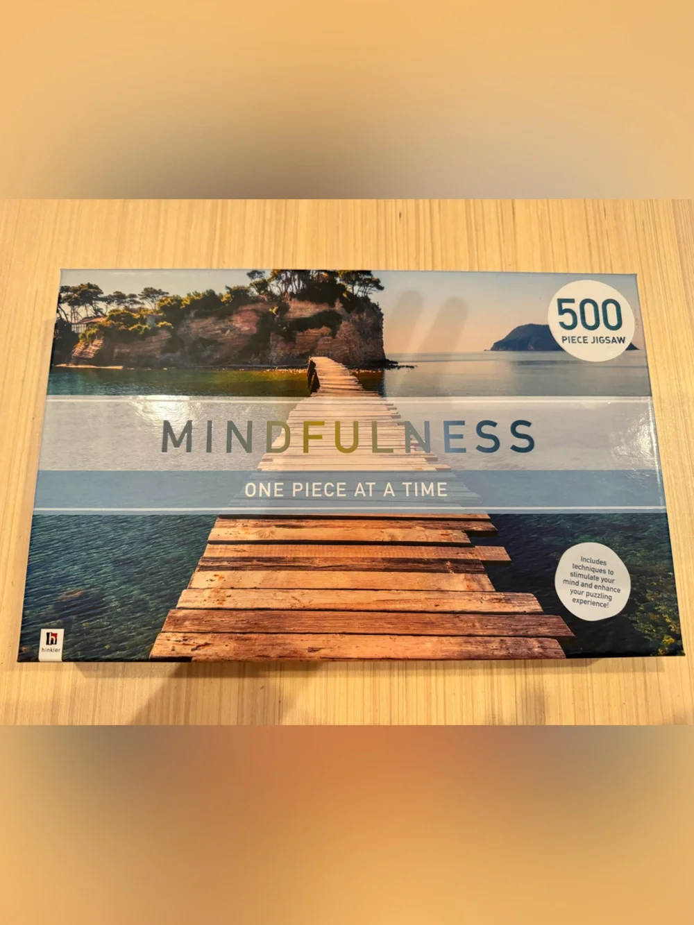 Set of 2 Beautiful and Relaxing Mindfulness 500 Piece Puzzles